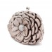 Evening Bag -  Rosettes - Beige - BG-92214BEI